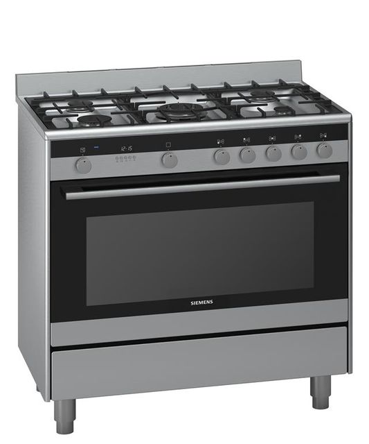 Siemens - 90cm Gas-Electric Freestanding Cooker - IQ500 - Stainless Steel
